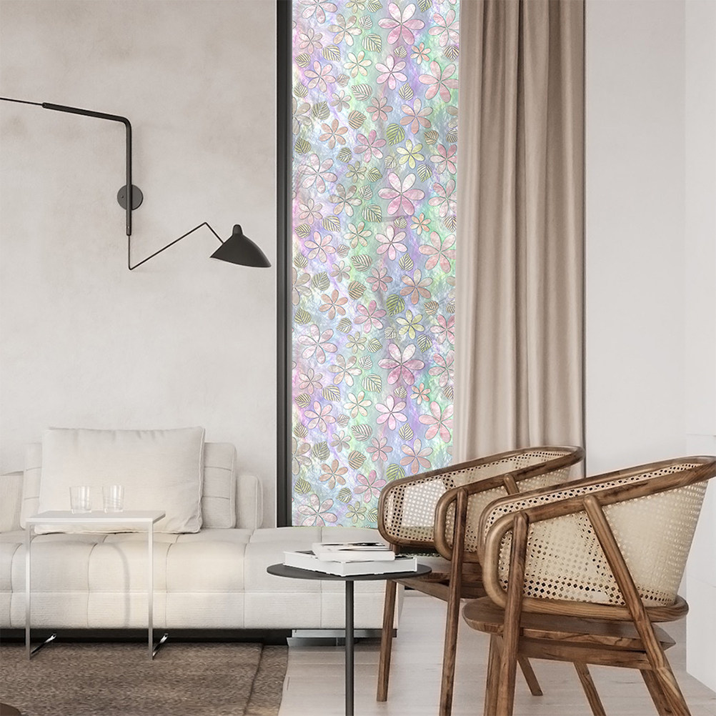 Home Bathroom Window - Home Decor Frosted Window Film Static