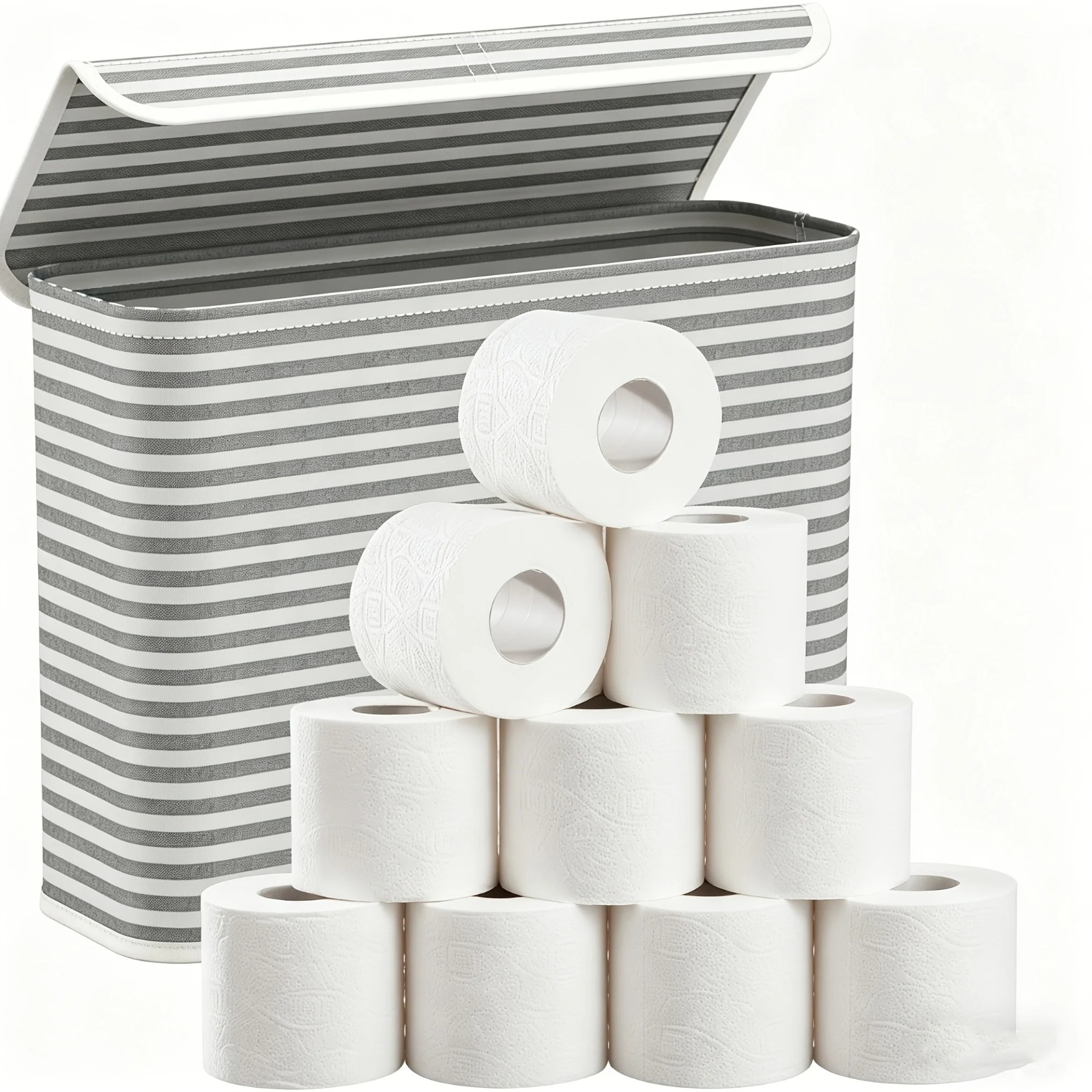 Home Bathroom Paper Towels - Bathroom Toilet Paper Holder Storage Basket