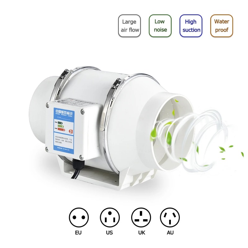 Home Bathroom Exhaust Fan - 3