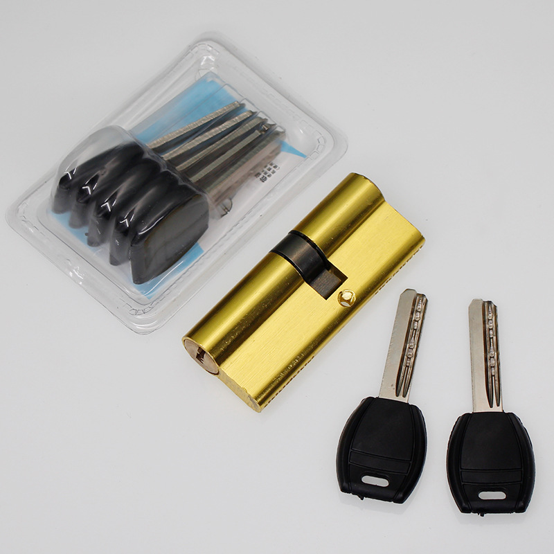 Home Bathroom Lock - Handle Door Lock Cylinder Home Multi-size