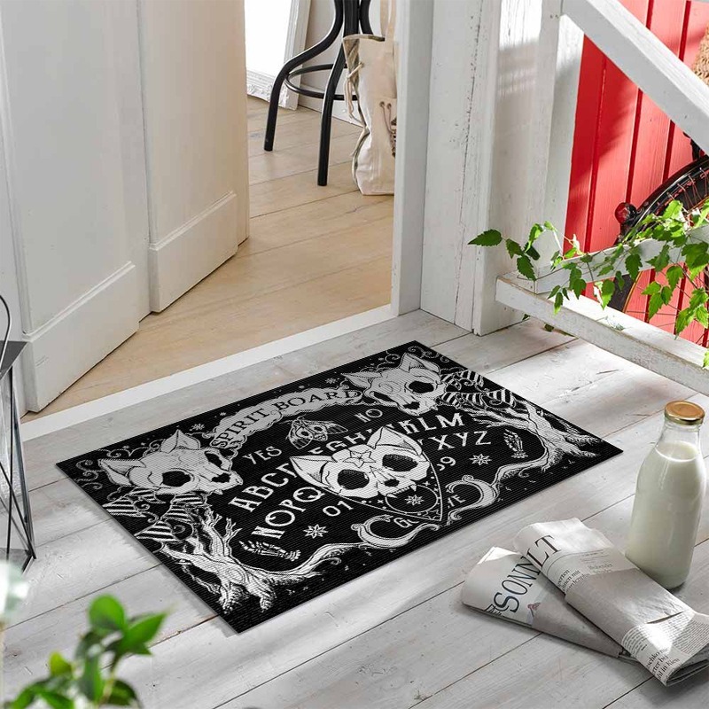 Zara Home Bathroom Mat - Dark Gothic Floor Mat for Household