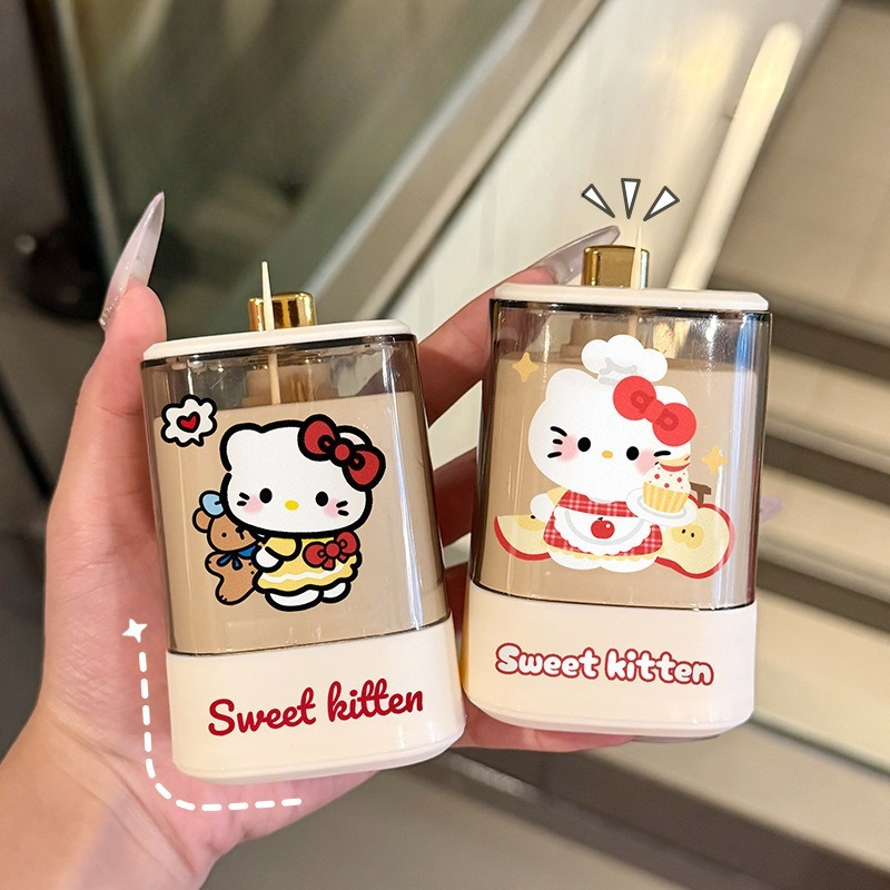 Home Edit Bathroom Storage - Hello Kitty Toothbridge Cute Cartoon Home