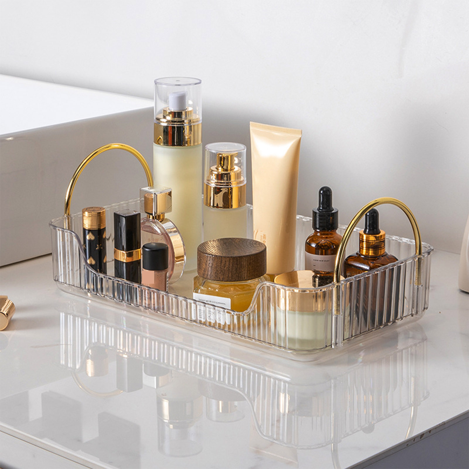 Bathroom Organizer Rack Light  - Home Bathroom Essentials recension och pris