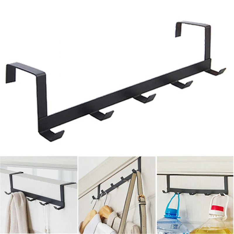 Hooks Over The Door 5 Hooks Ho - Home Bathroom Essentials recension och pris