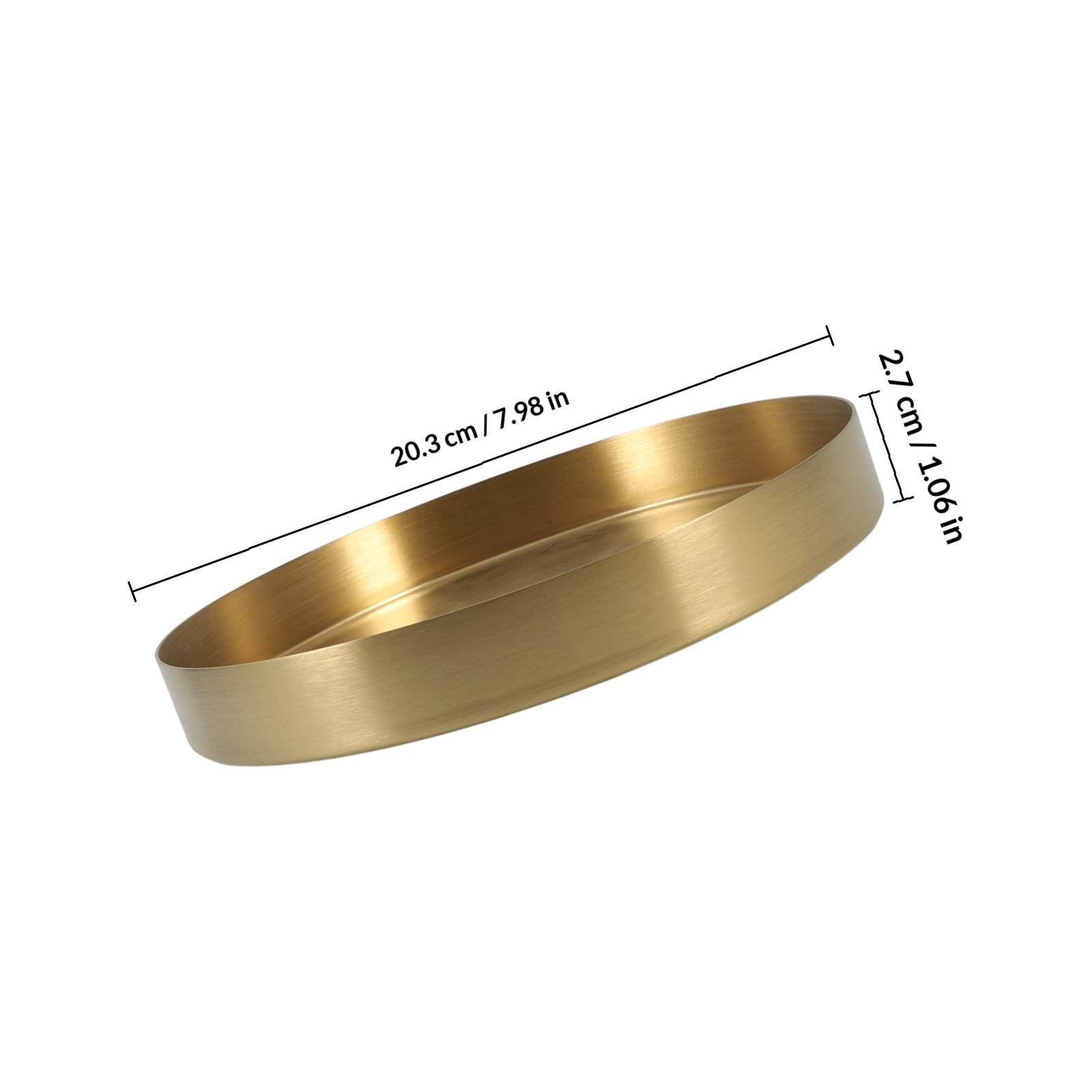 Stainless Steel Gold Round Jew - Home Bathroom Decor recension och pris