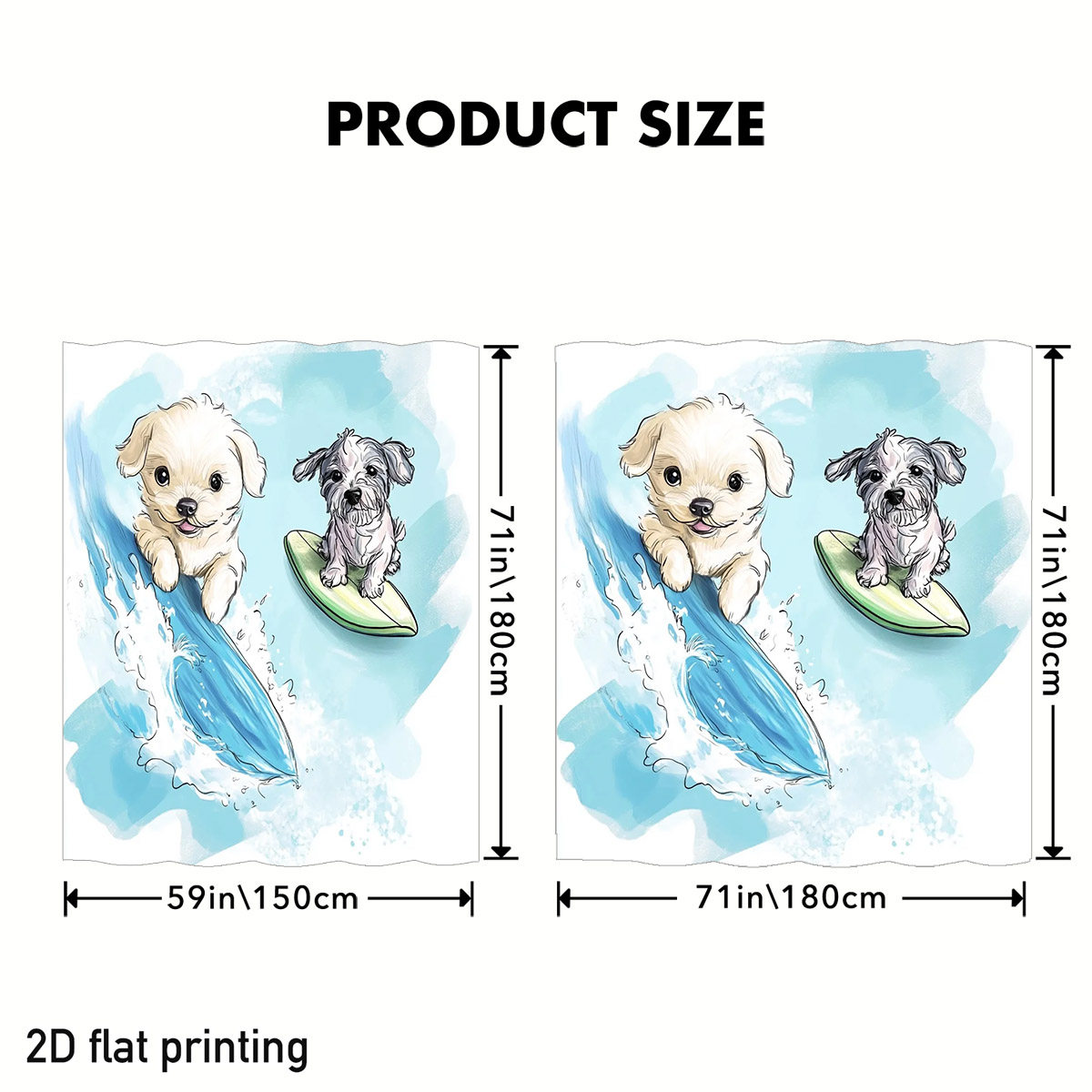 Adorable Dog Shower Curtain Cu - Adorable Home Bathroom Ideas recension och pris