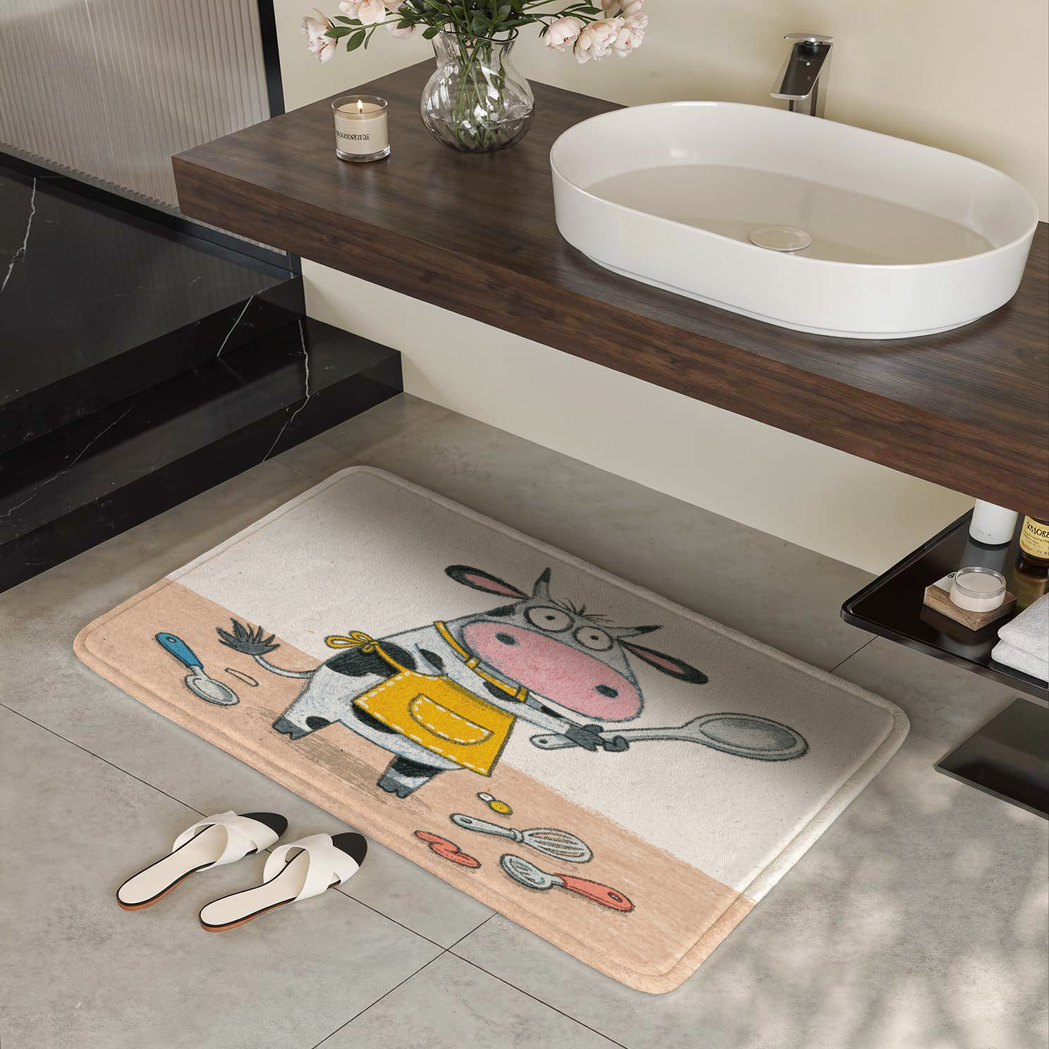 Adorable Cartoon Pig Kitchen U - Adorable Home Bathroom Ideas recension och pris
