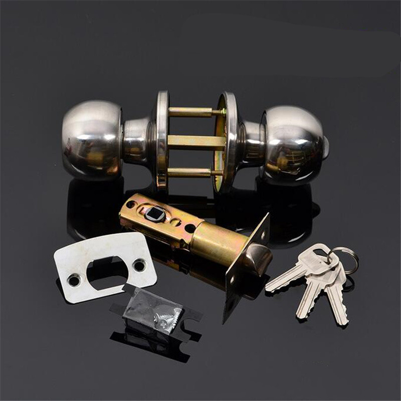 Round Ball Privacy Door Knob B - Home Bathroom Lock recension och pris