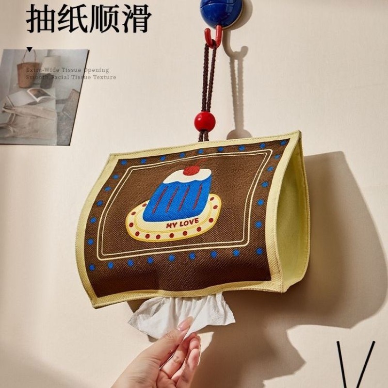 Cute Tissue Hanging Bag Househ - Home Bathroom Paper Towels recension och pris