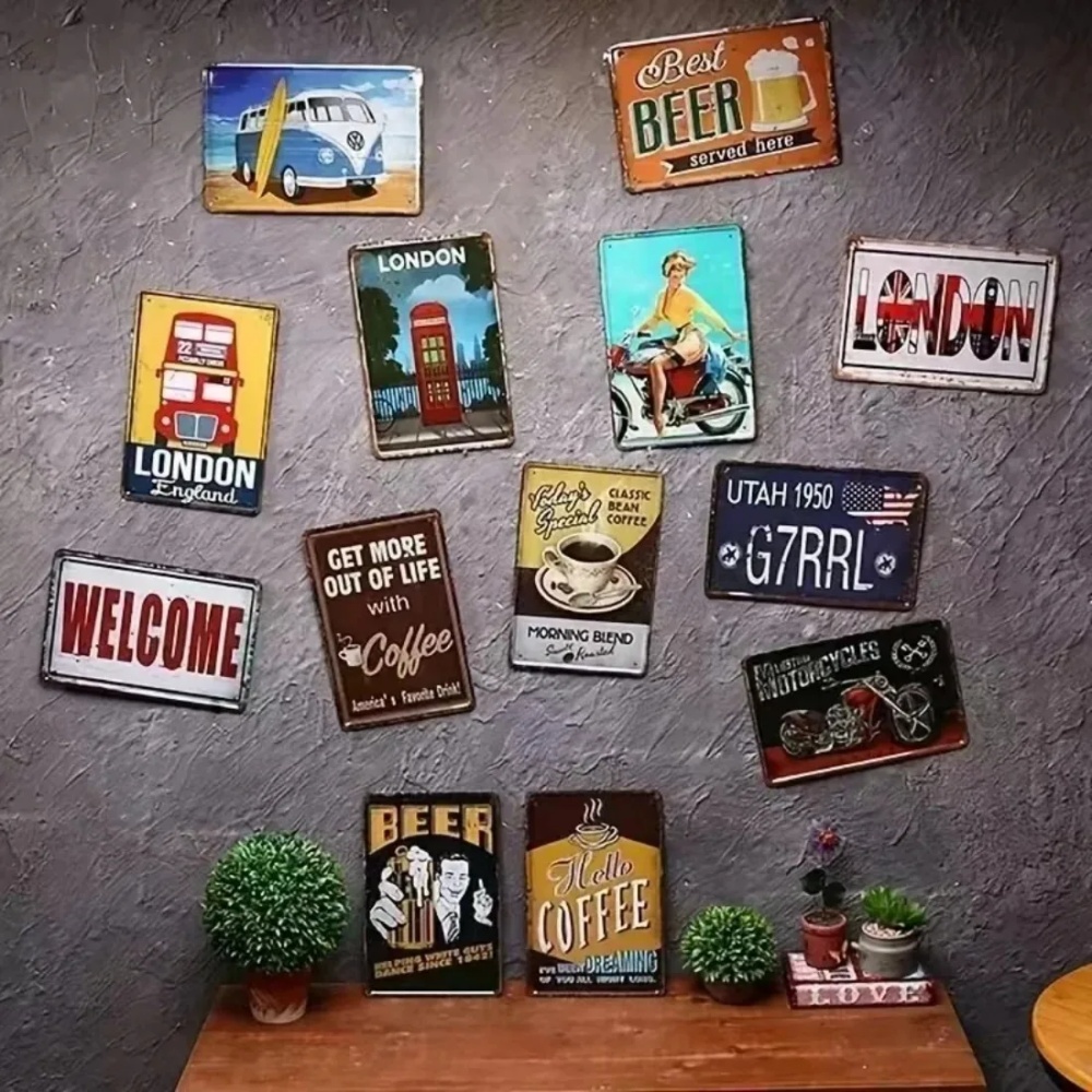 CIFBUY Vintage Funny Cat Alumi - Home Bathroom Decor recension och pris