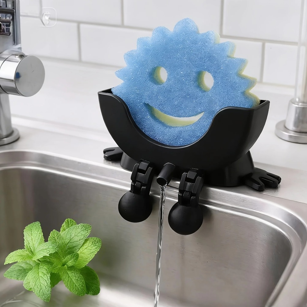 Drainable Soap & Sponge Holder - Home Bathroom Decor recension och pris