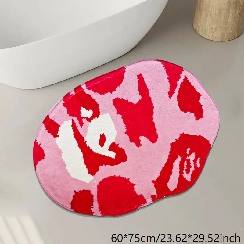 VIKAMA Pink Irregular Bathroom - Zara Home Bathroom Mat recension och pris