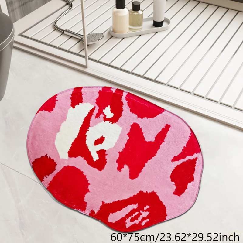 VIKAMA Pink Irregular Bathroom - Zara Home Bathroom Mat recension och pris