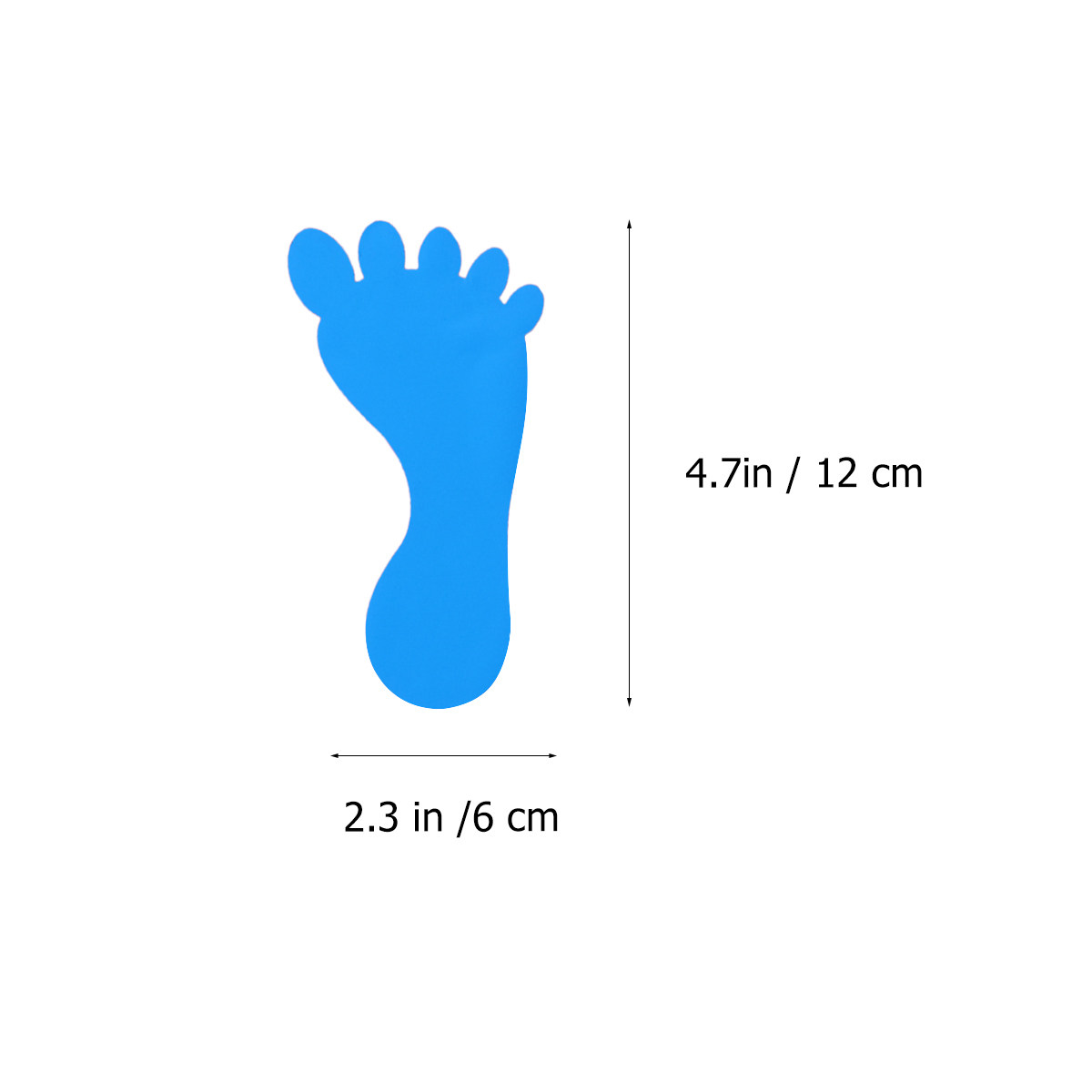 20 Pairs Footprint Floor Stick - Home Bathroom Decor recension och pris