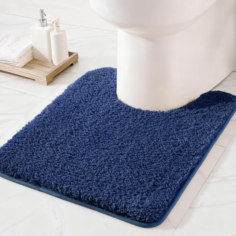 VIKAMA Multi Size Navy Blue Ba - Zara Home Bathroom Mat recension och pris