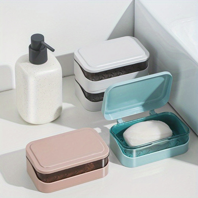 Bathroom Soap Dish With Lid Ho - Home Bathroom Essentials recension och pris
