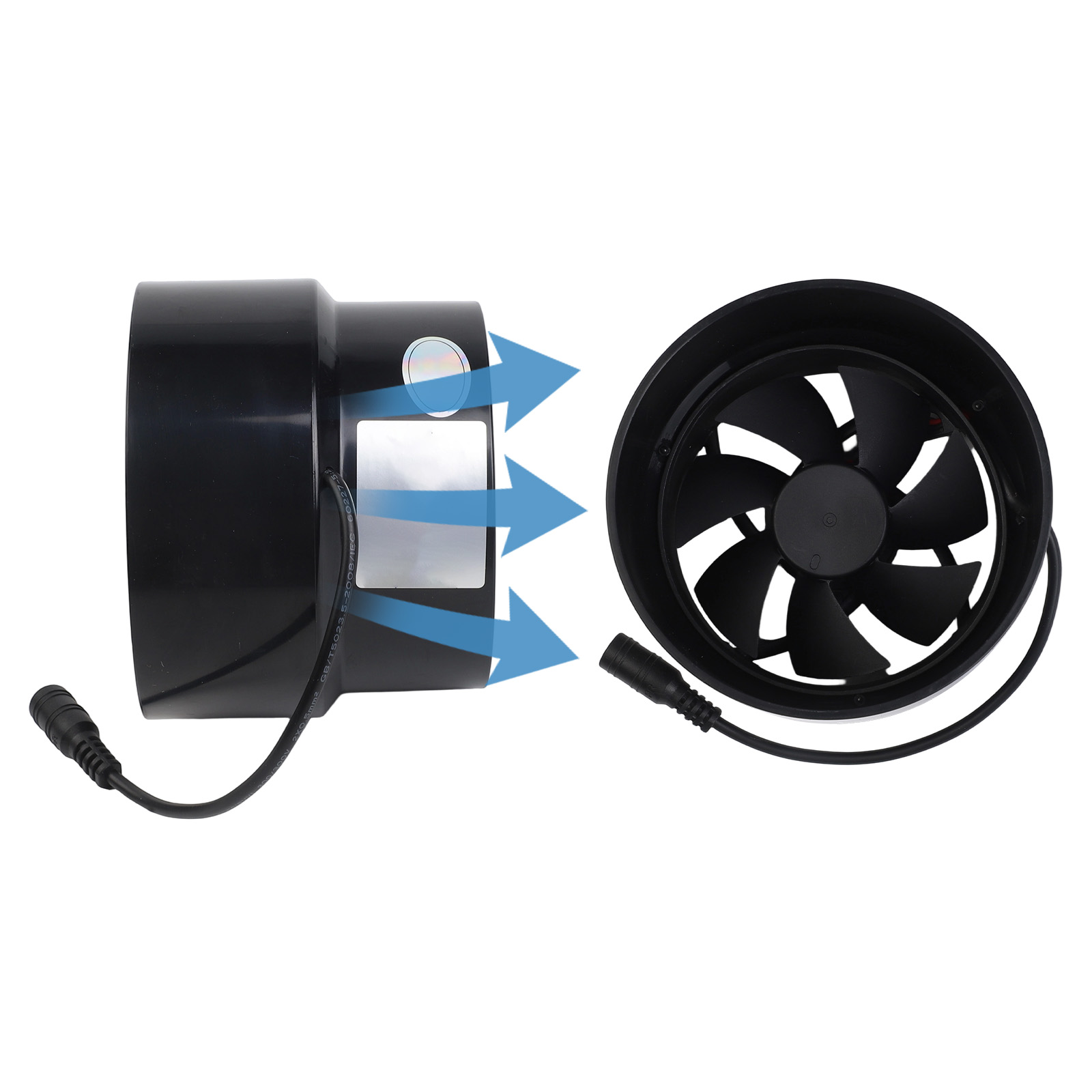 12V Duct Fan Ventilation Exhau - Home Bathroom Exhaust Fan recension och pris
