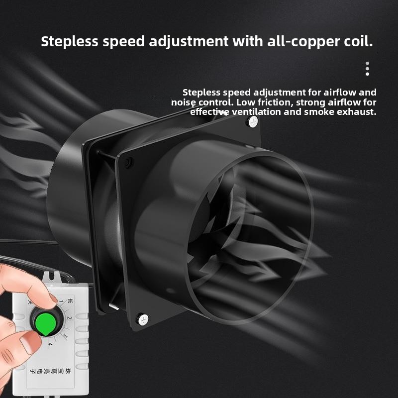Powerful Speed Adjustable Bath - Home Bathroom Exhaust Fan recension och pris