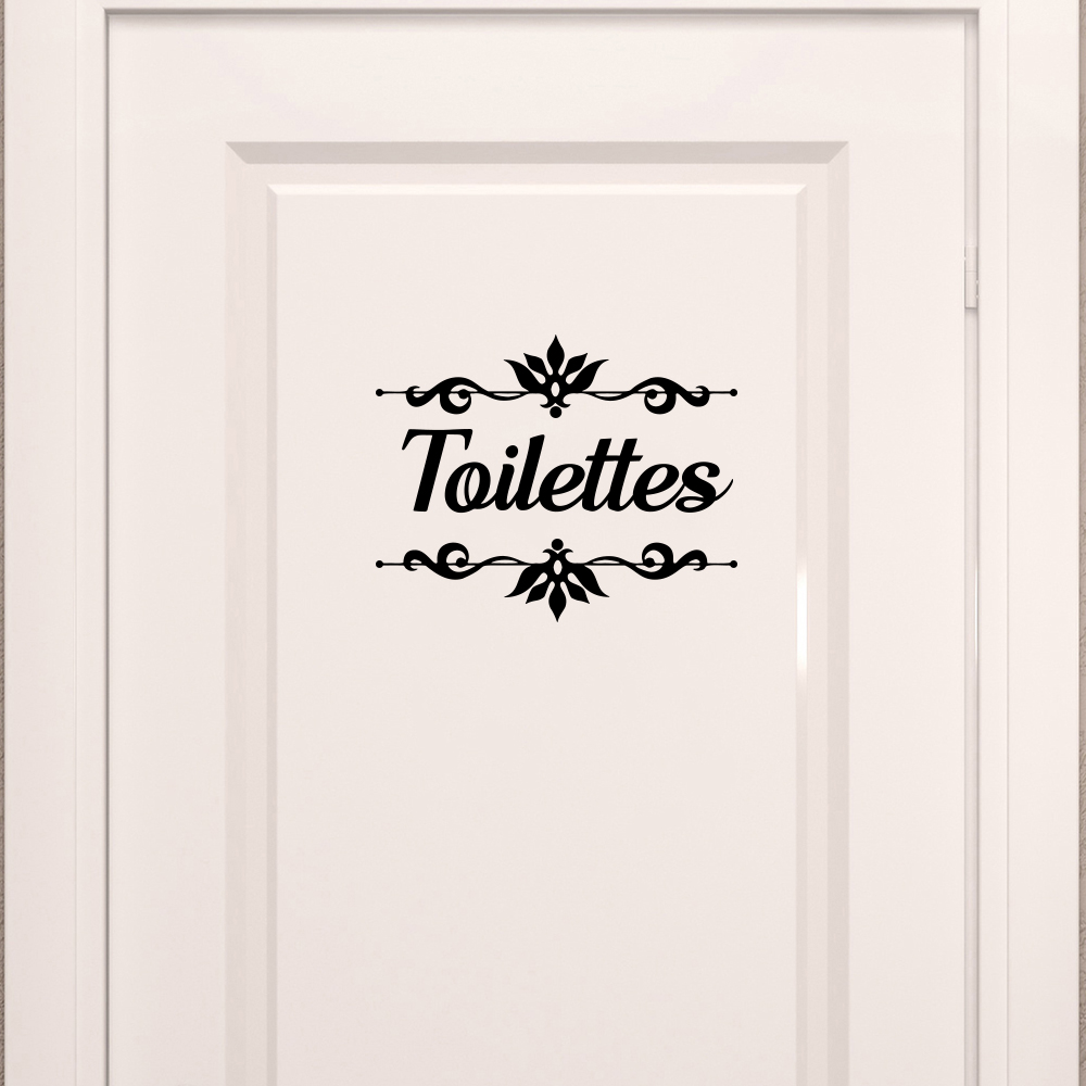 French Toilettes with Flower B - Home Bathroom Window recension och pris