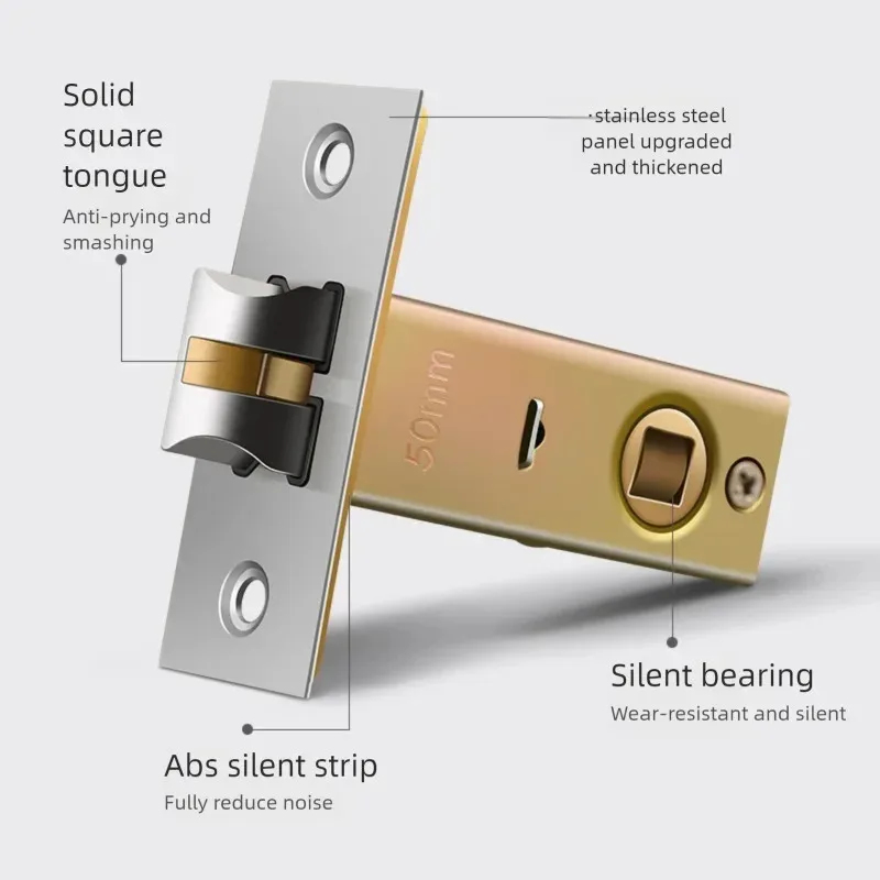 Universal Stainless Steel Keyl - Home Bathroom Lock recension och pris