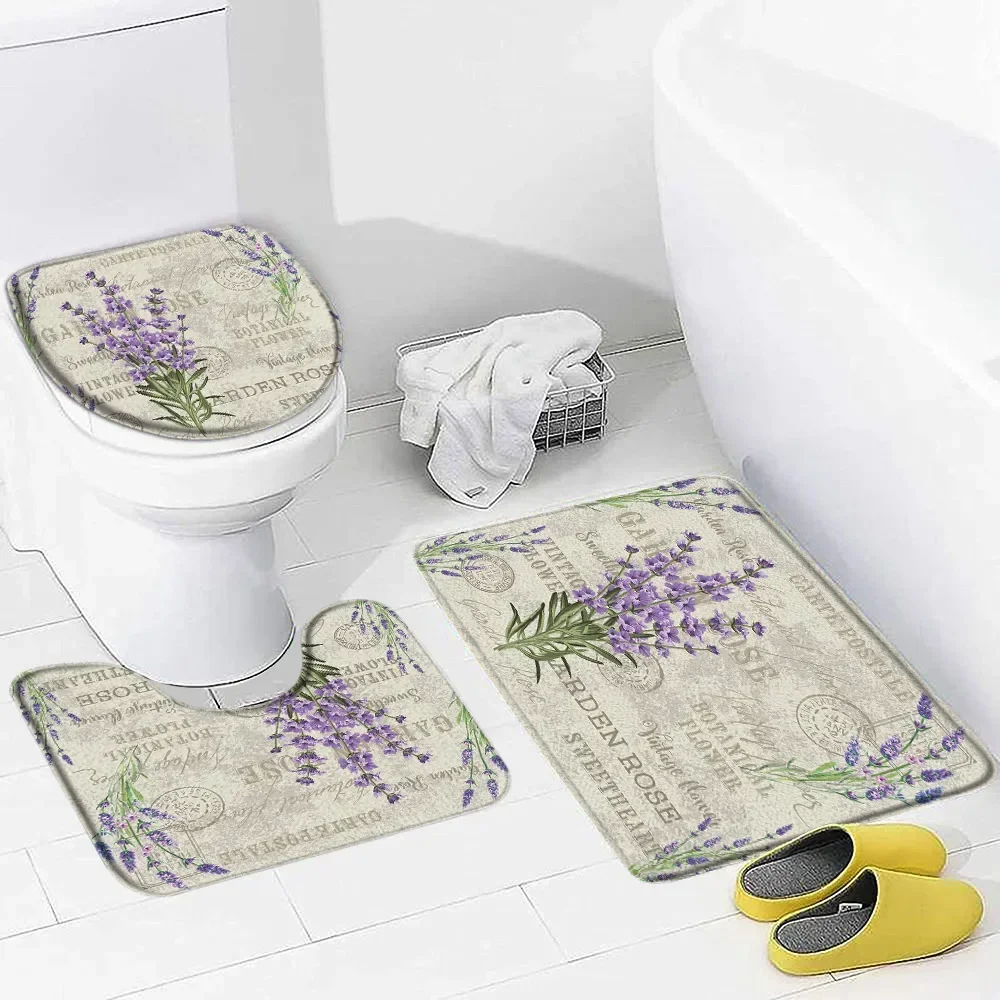 Purple Lavender Bath Mat Set N - Zara Home Bathroom Mat recension och pris