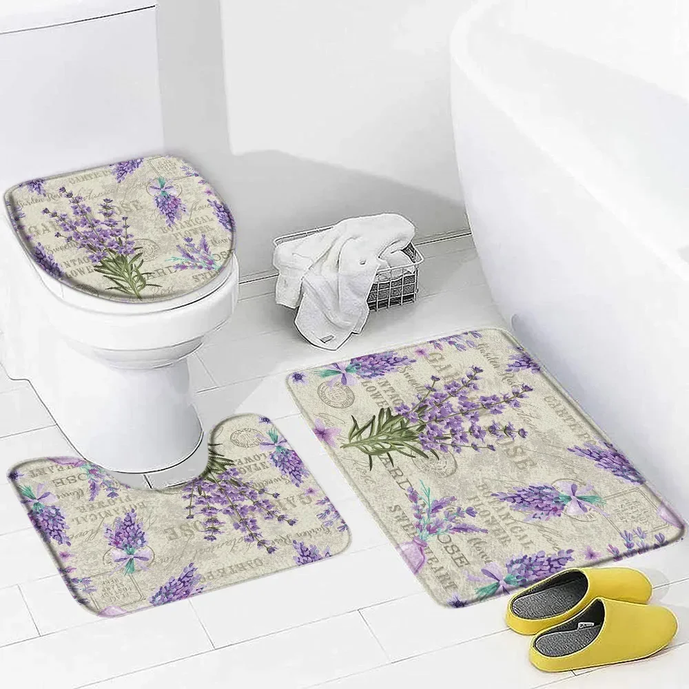 Purple Lavender Bath Mat Set N - Zara Home Bathroom Mat recension och pris