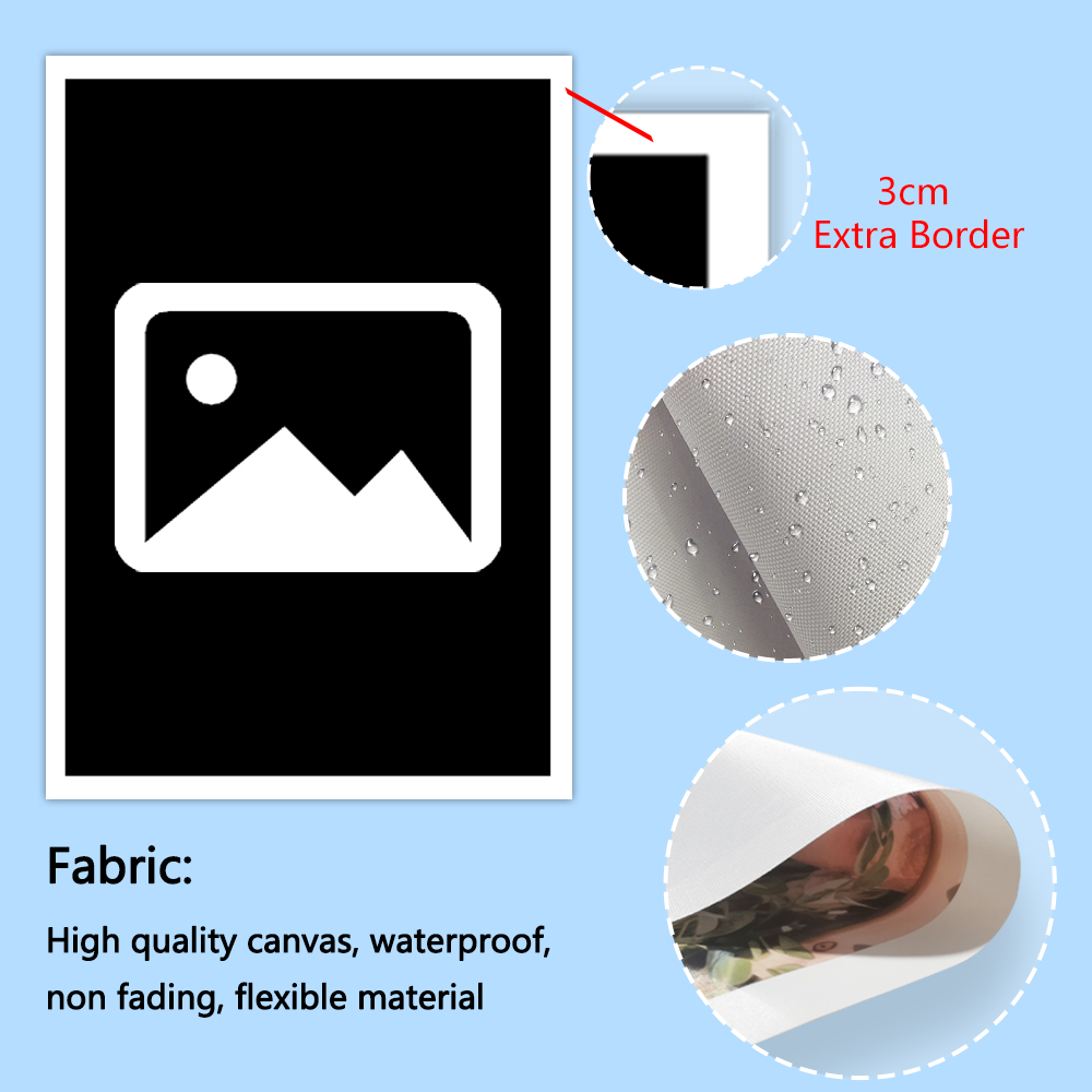 1Pc Customized all size canvas - Home Bathroom Decor recension och pris