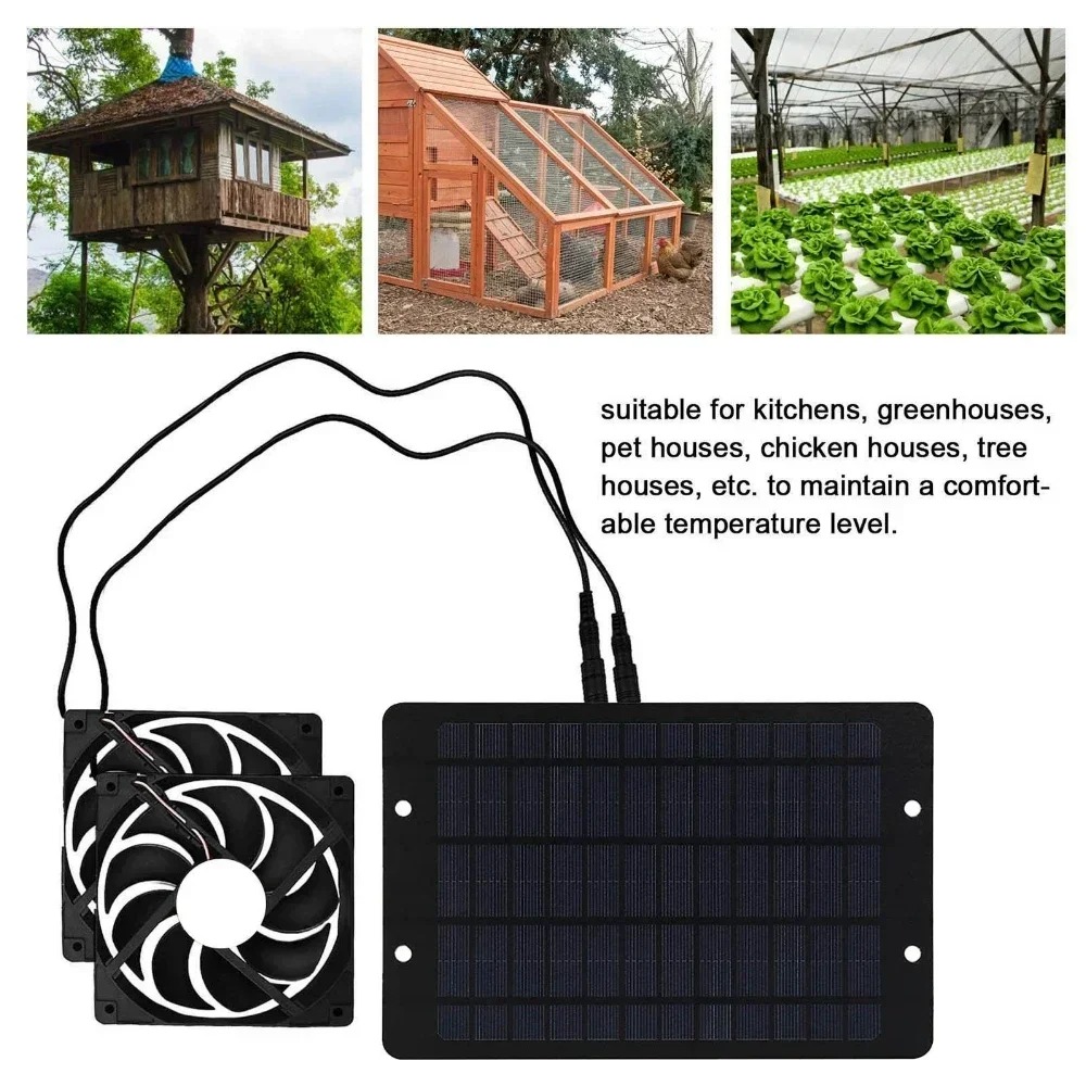 10W 12V Solar Exhaust Fan with - Home Bathroom Exhaust Fan recension och pris