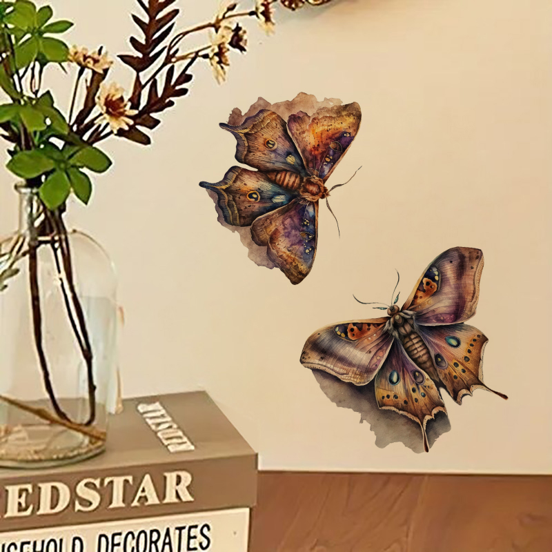 Beautiful Gothic Moth Sticker, - Home Bathroom Window recension och pris