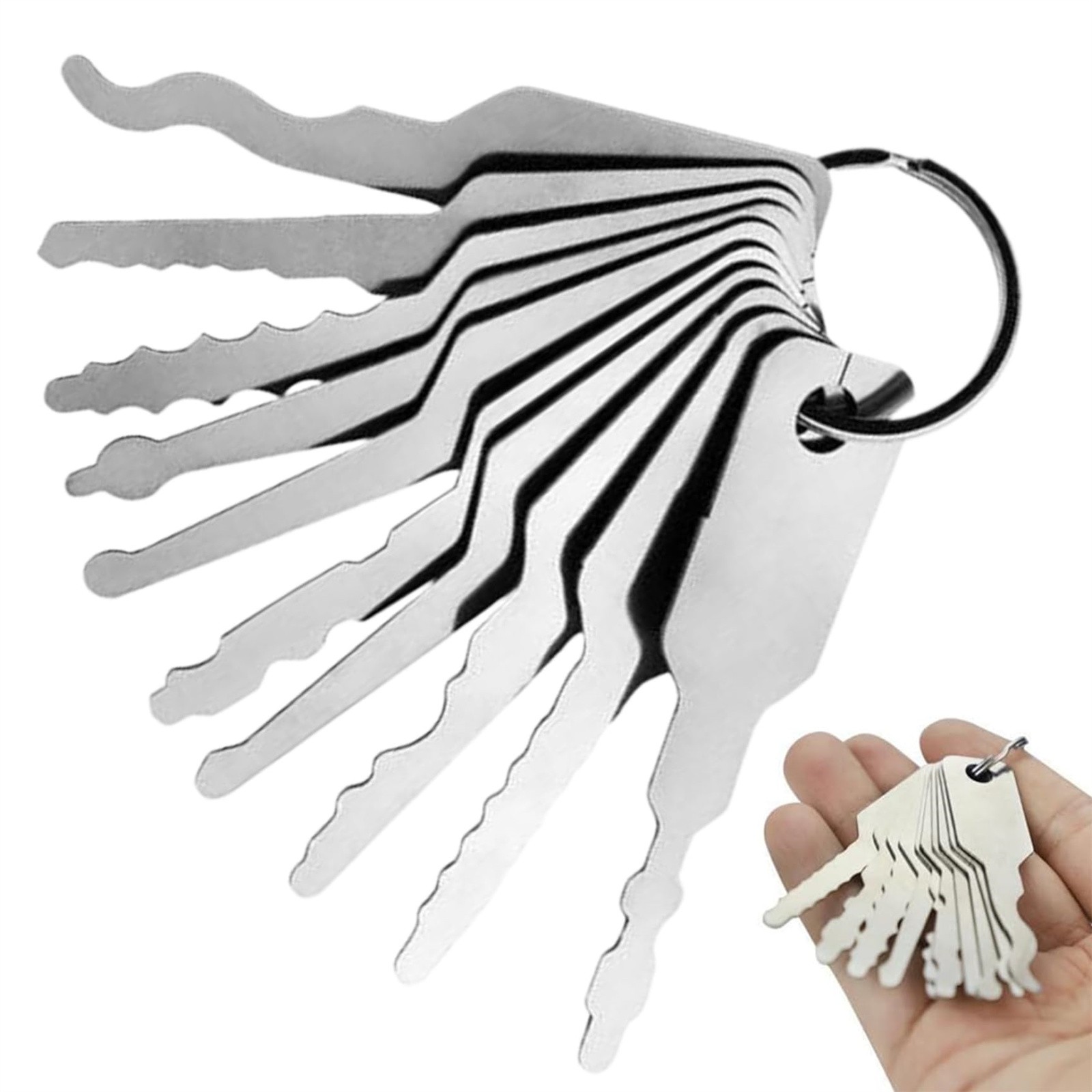10pcs/Lot Uncut Key Blanks Loc - Home Bathroom Lock recension och pris
