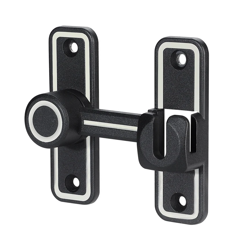 Black Luminous Barn Door Latch - Home Bathroom Lock recension och pris