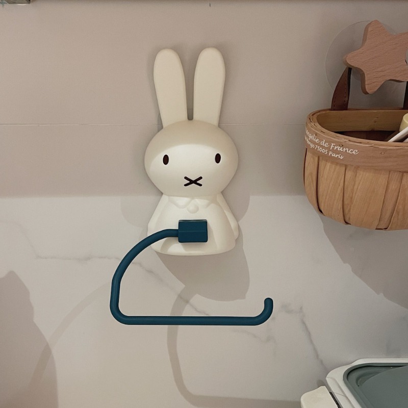 Kawaii Miffy Toilet Paper Rack - Home Edit Bathroom Storage recension och pris