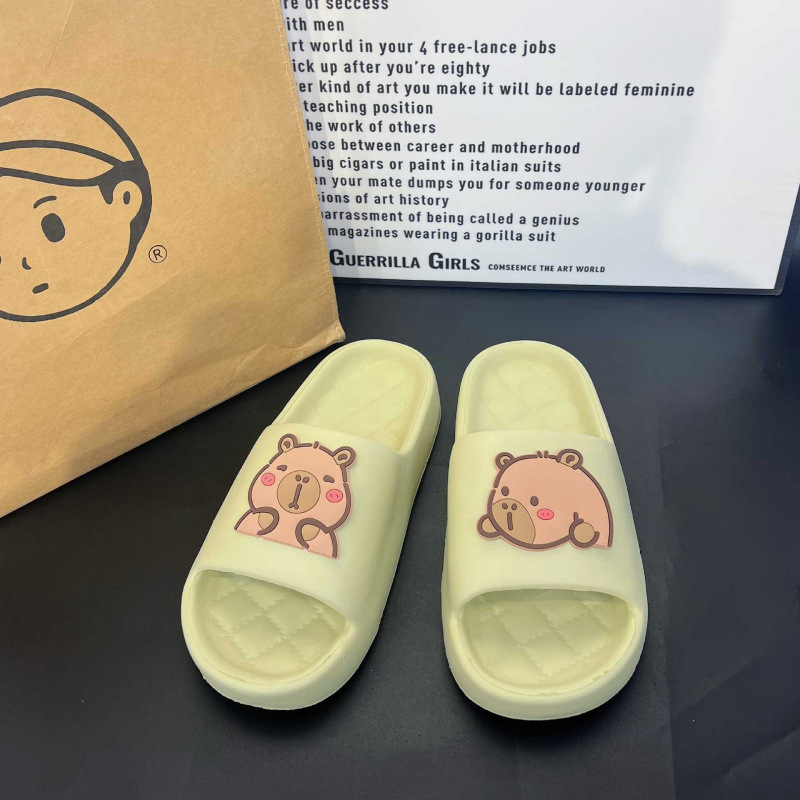 Women Slippers Cute Capybara H - Home Bathroom Lights recension och pris