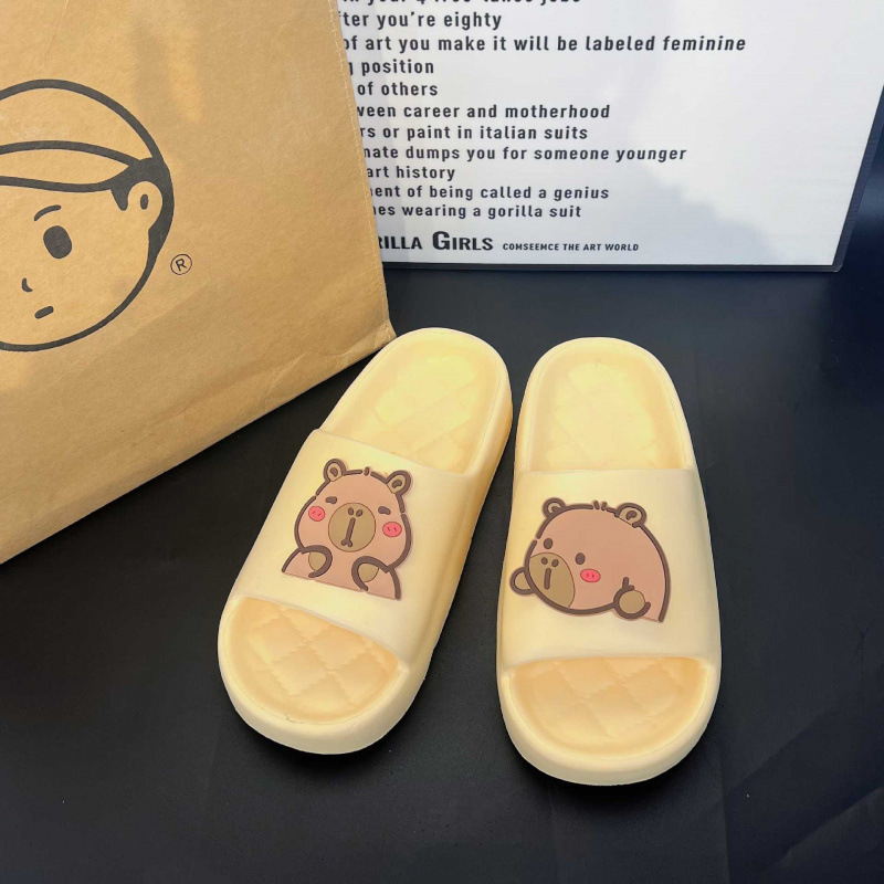 Women Slippers Cute Capybara H - Home Bathroom Lights recension och pris