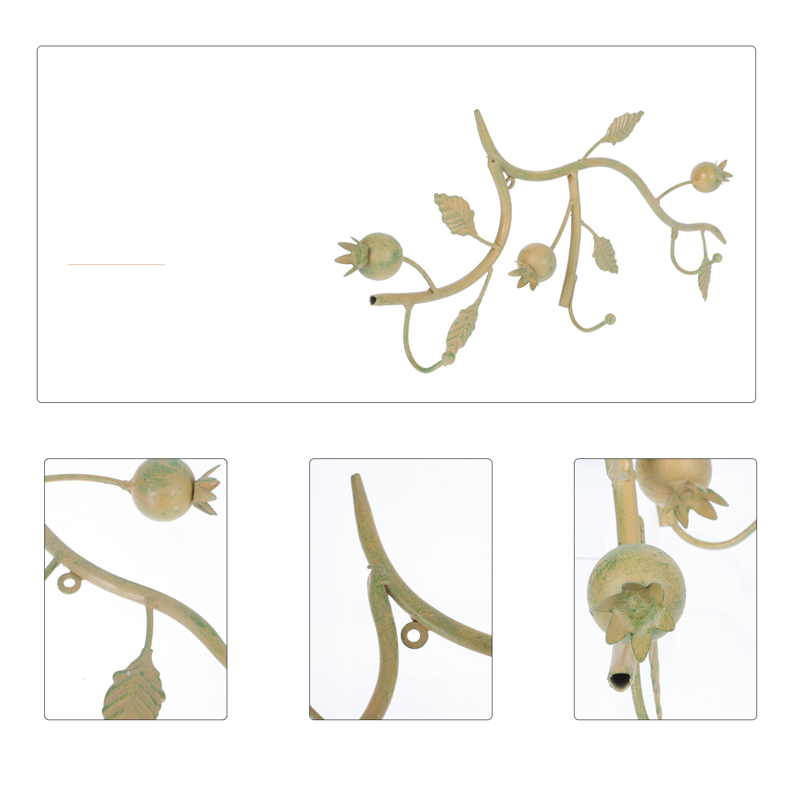 1Pcs Vintage Iron Wall Hook De - Home Bathroom Decor recension och pris