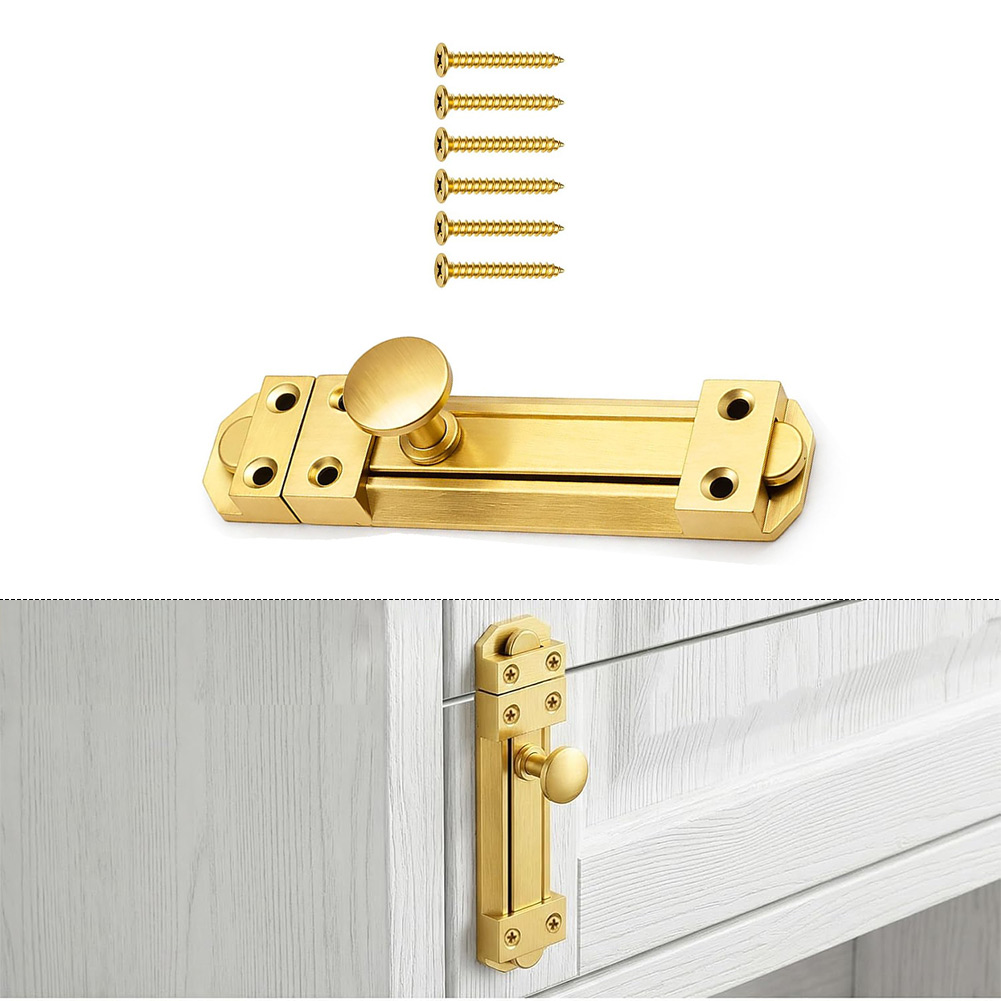 5 Inch Solid Brass Sliding Doo - Home Bathroom Lock recension och pris