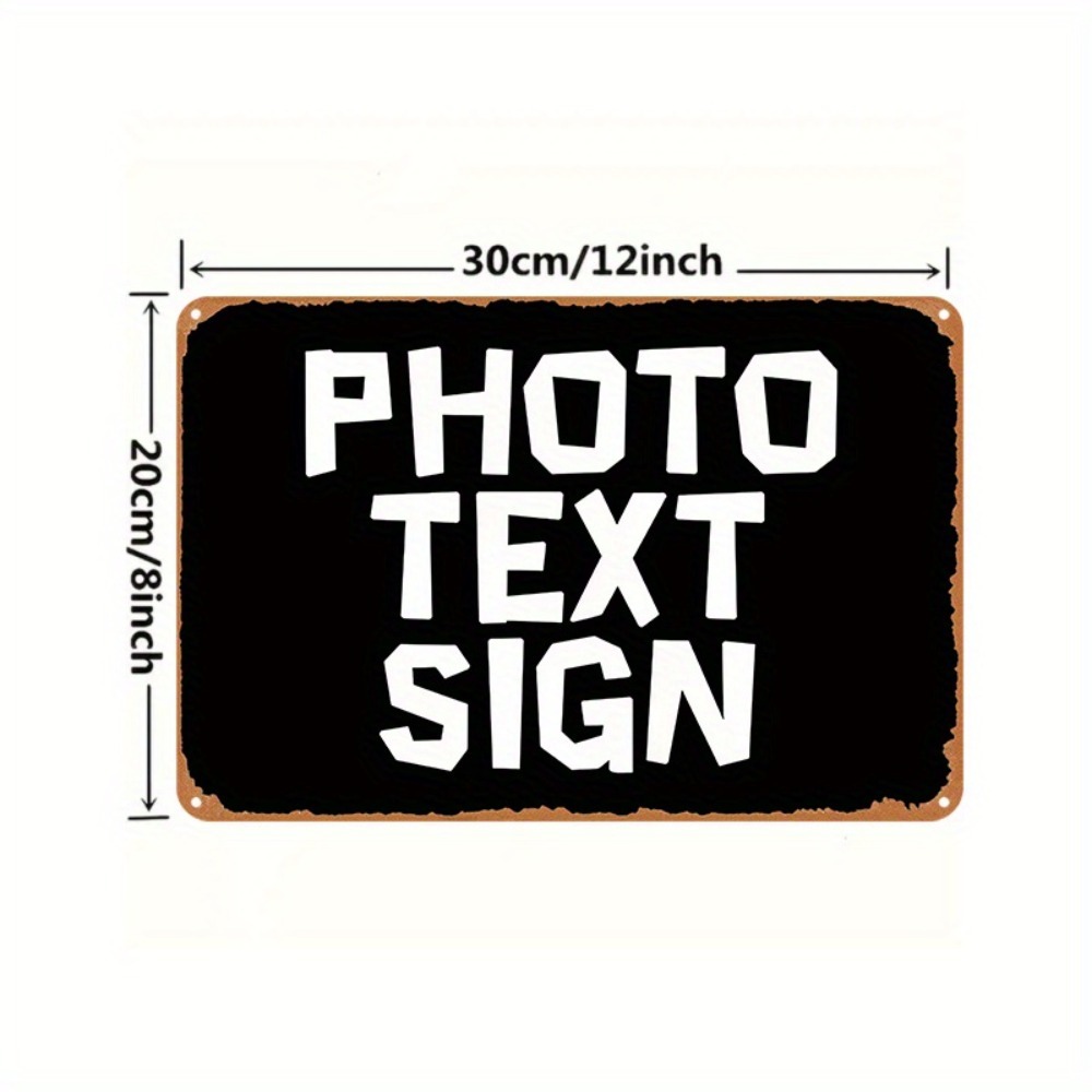 Personalized Image Text Hangin - Home Bathroom Decor recension och pris
