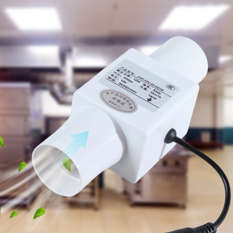 12V Quiet Inline Pipe Ventilat - Home Bathroom Exhaust Fan recension och pris