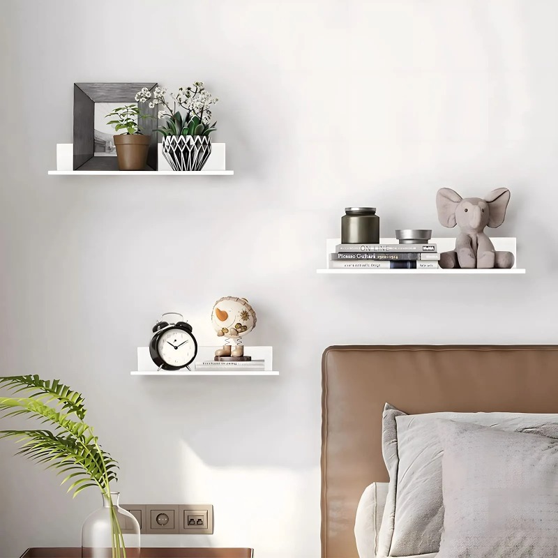 Metal Floating Shelves Wall Mo - Home Bathroom Essentials recension och pris