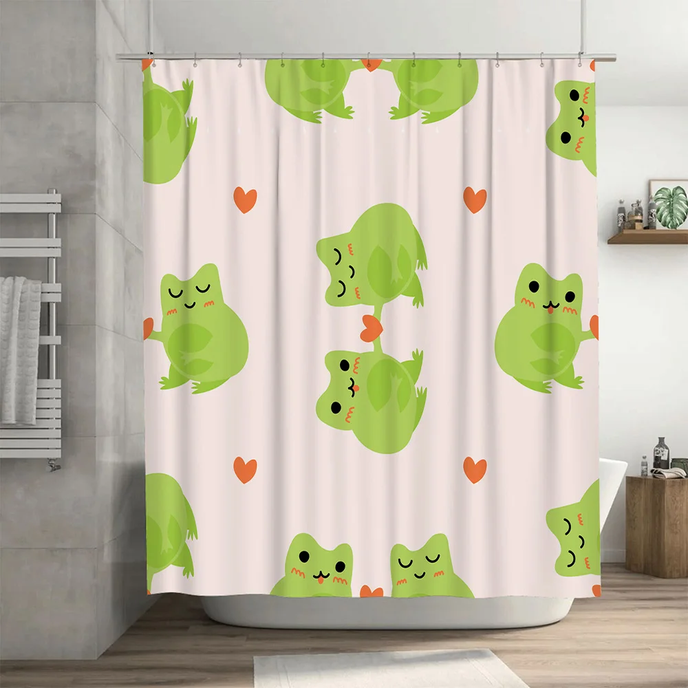 Adorable Green Frog Love Heart - Adorable Home Bathroom Ideas recension och pris