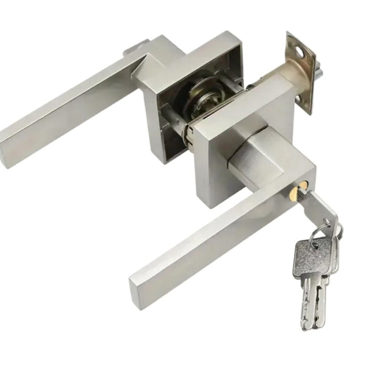 Privacy Door Lock Black Lever  - Home Bathroom Lock recension och pris