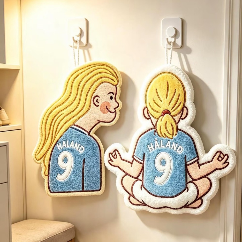 Funny Soccer Player Hand Towel - Home Bathroom Exhaust Fan recension och pris