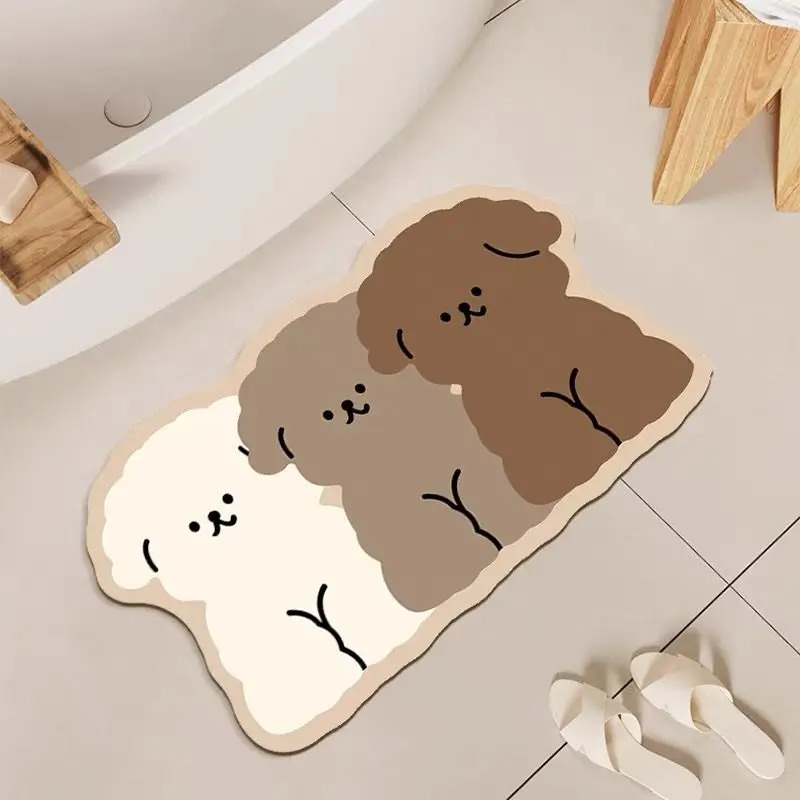 VIKAMA cute dog shaped bathroo - Zara Home Bathroom Mat recension och pris