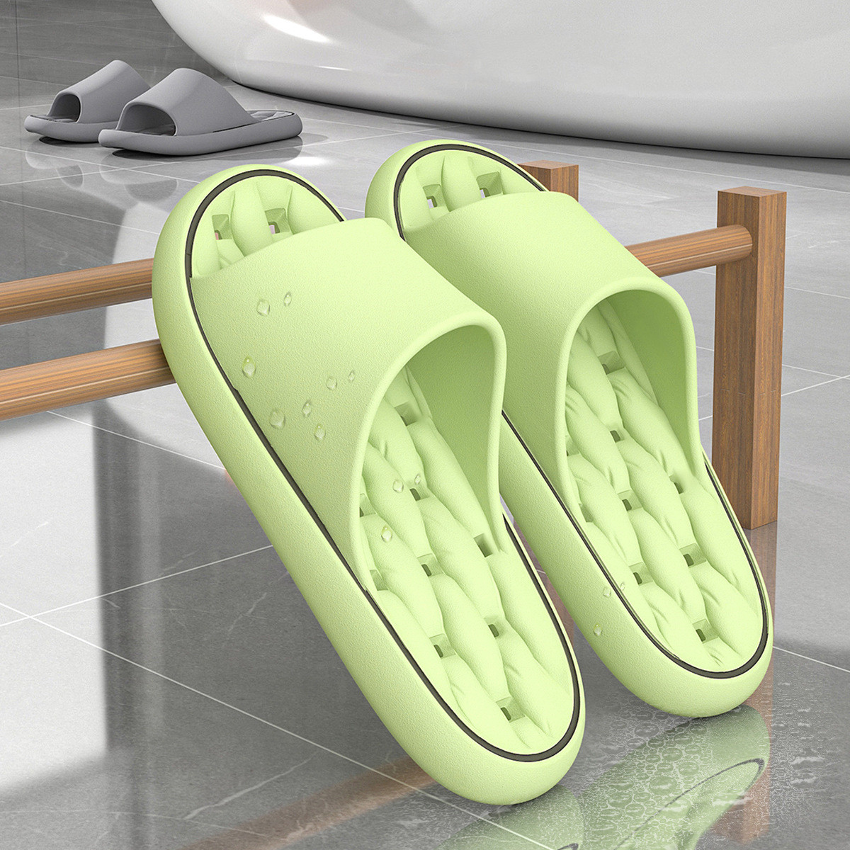 Big Size 48 49 Bathroom Slippe - Home Bathroom Lights recension och pris