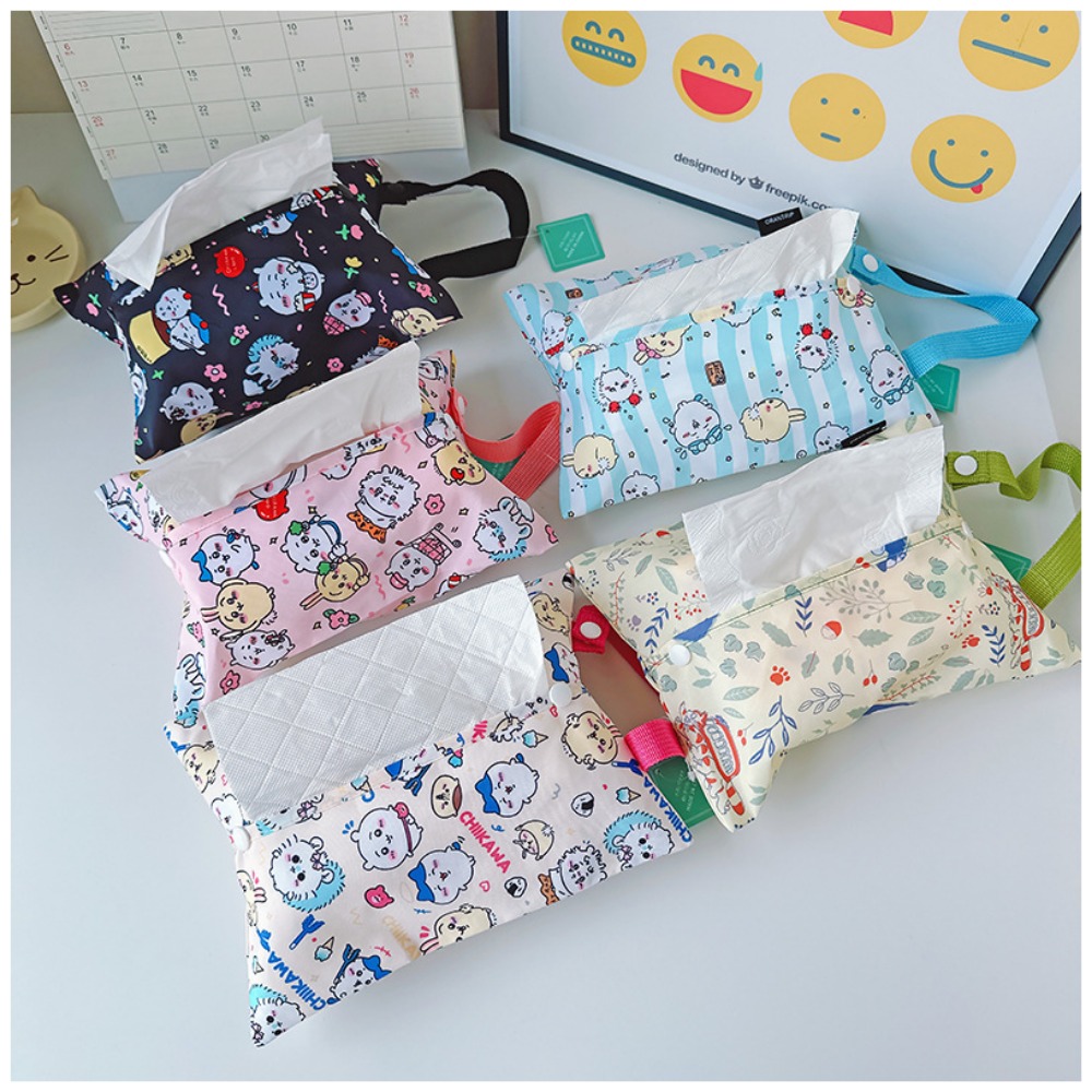 New Cartoon Tissue Storage Bag - Home Edit Bathroom Storage recension och pris