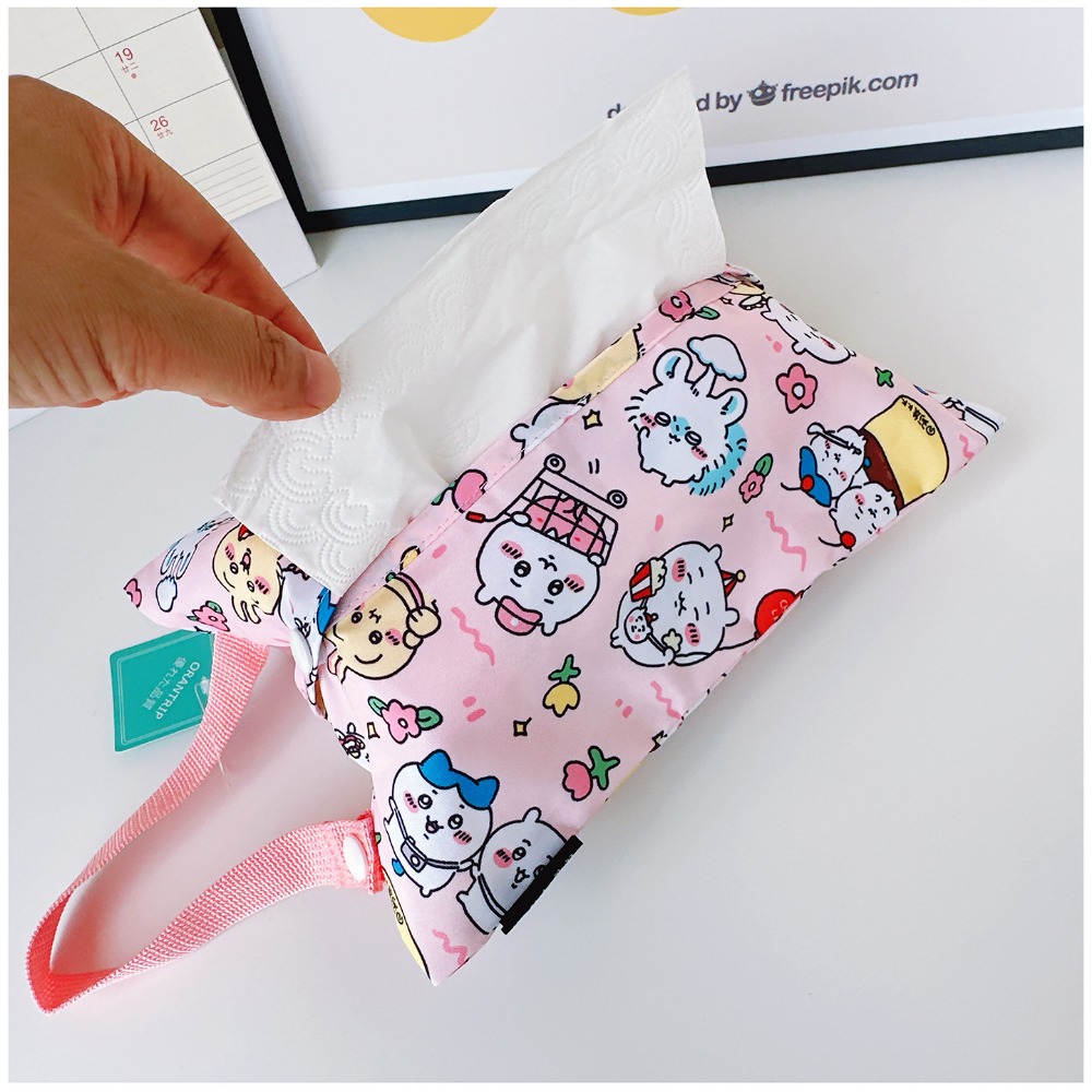 New Cartoon Tissue Storage Bag - Home Edit Bathroom Storage recension och pris