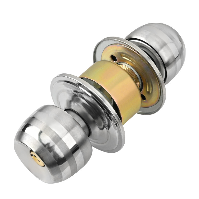 Stainless Steel Golden Round B - Home Bathroom Lock recension och pris