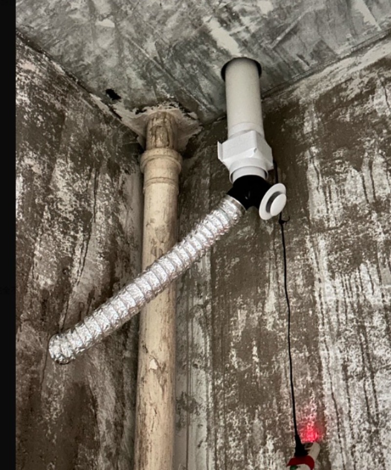 Bathroom Ceiling Exhaust Pipe  - Home Bathroom Exhaust Fan recension och pris