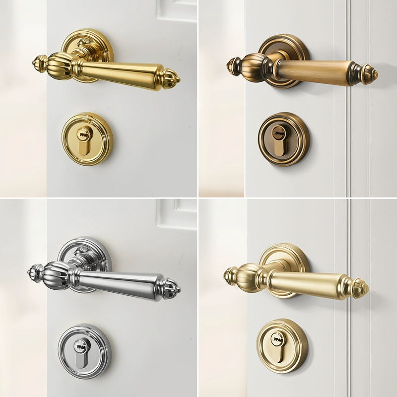 Luxurious Silent Door Lock Set - Home Bathroom Lock recension och pris