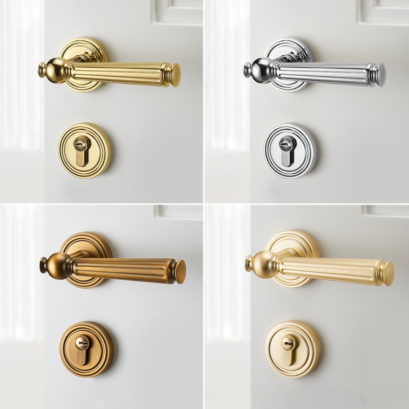 Luxurious Silent Door Lock Set - Home Bathroom Lock recension och pris